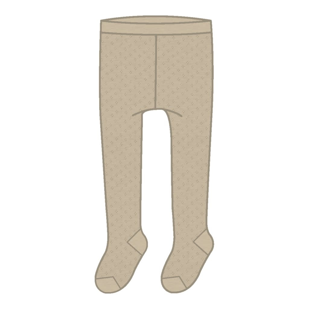 NMFILSO ROA POINTELLE PANTYHOSE LIL 13227954 Wood Ash