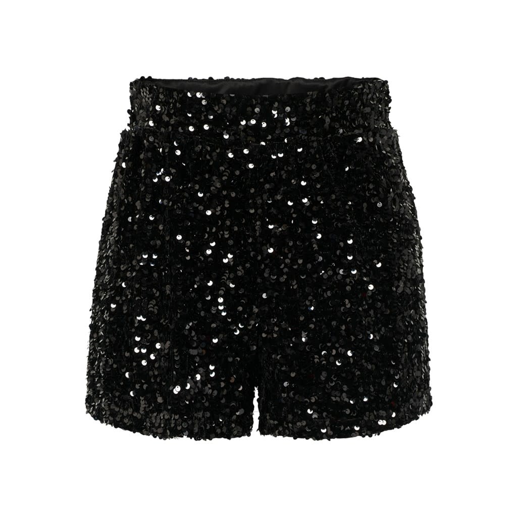 KOGCONFIDENCE SEQUINS SHORTS JRS 15318020 Black