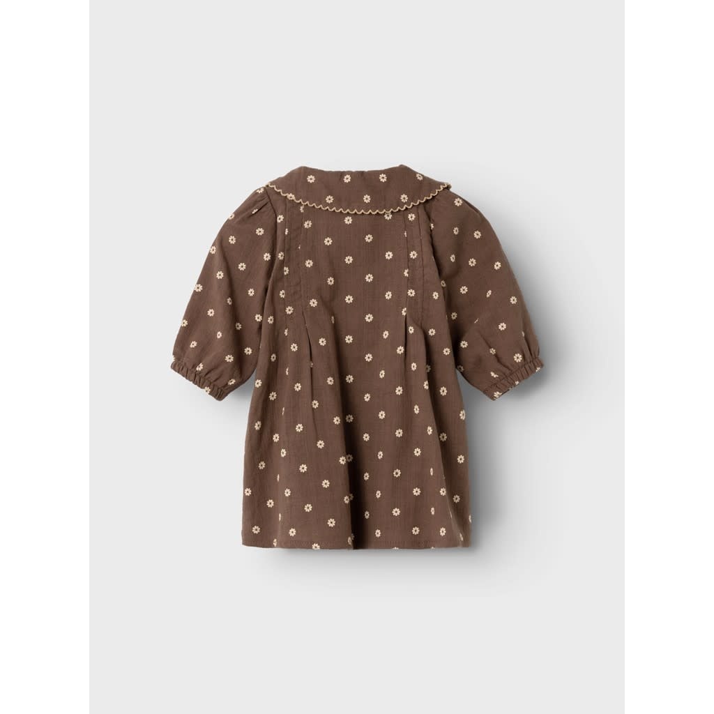 NBFHULLA LS LOOSE DRESS 13223983 Rain Drum