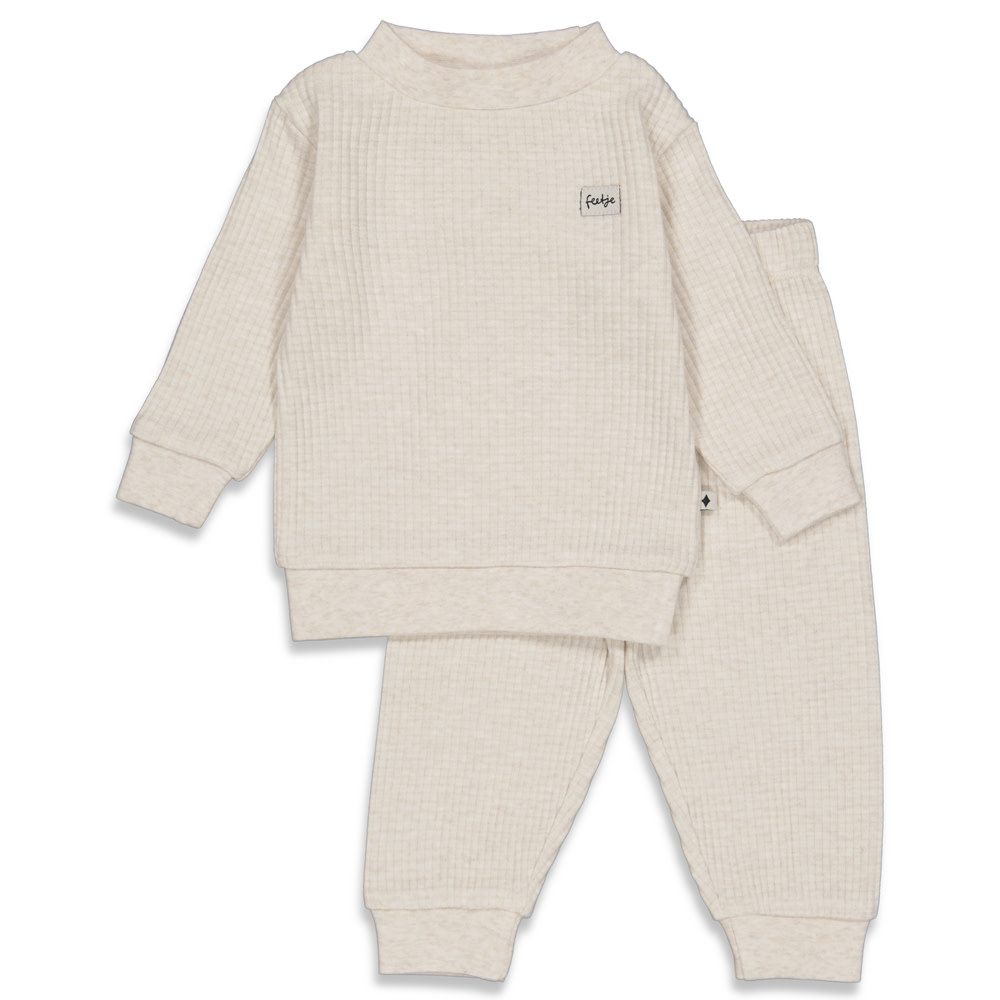Pyjama wafel - Family Edition 305565 Champagne