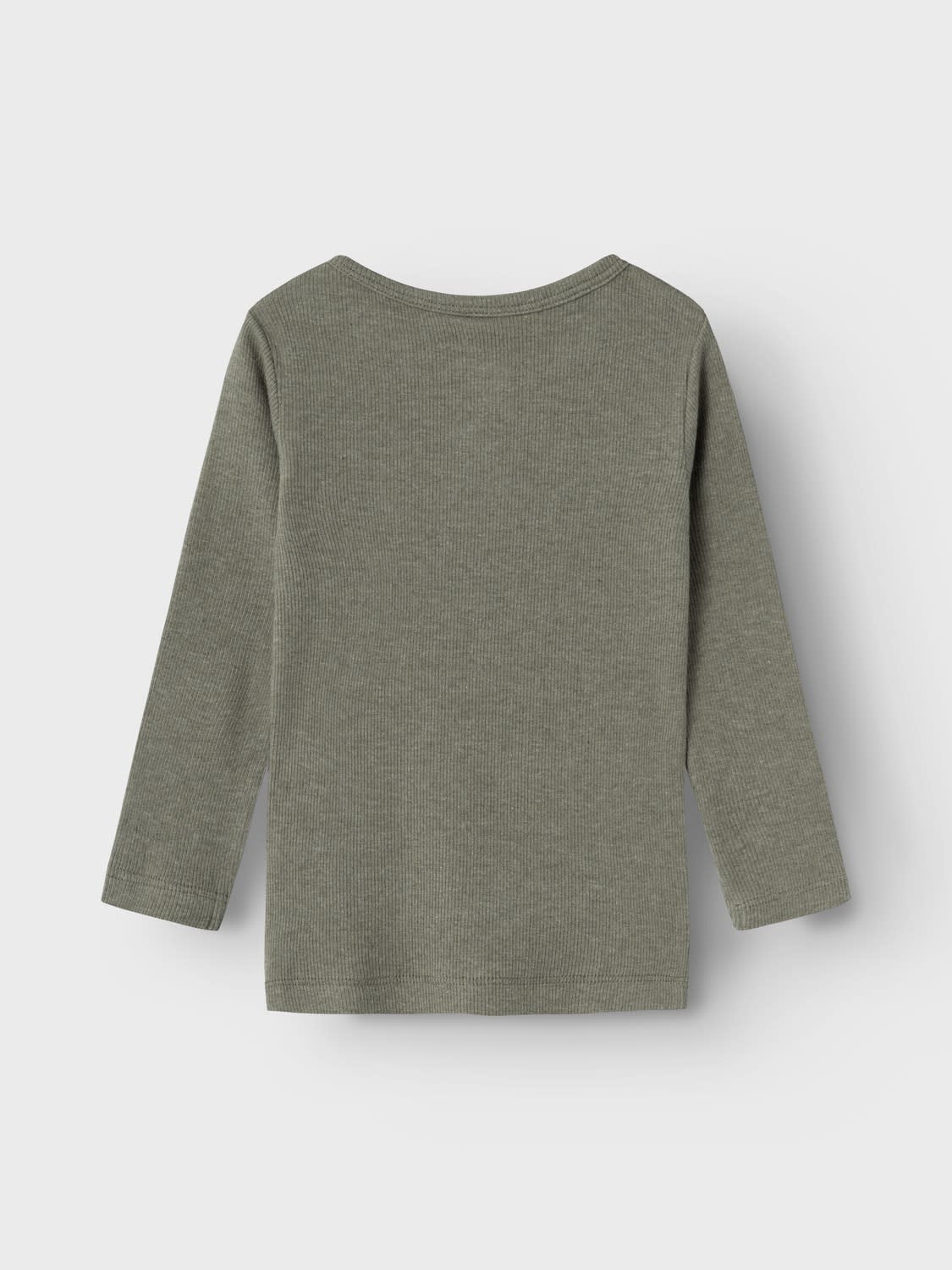 NMMKAB LS TOP NOOS 13198045 Dusty Olive MELANGE