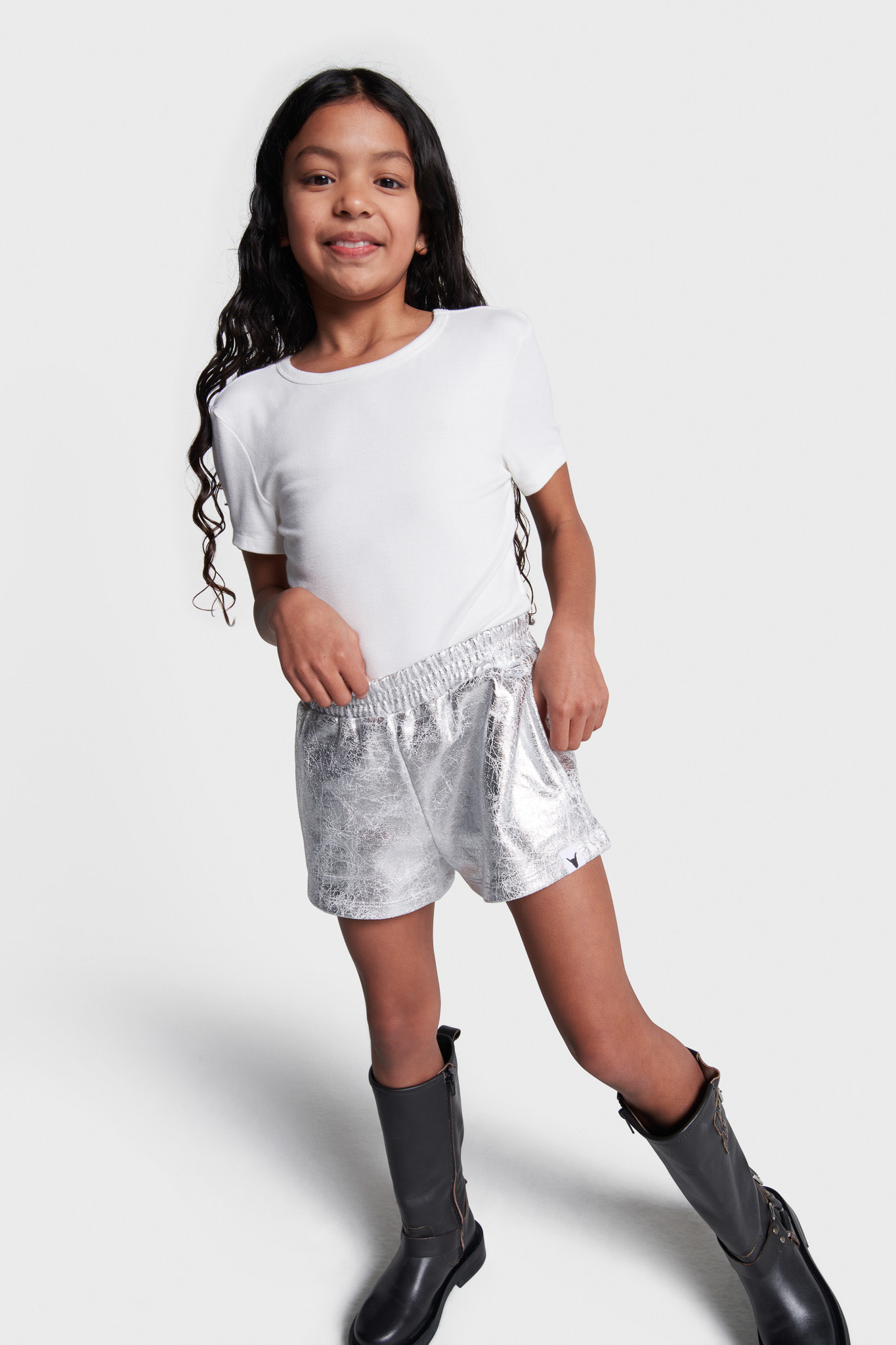 metallic short (62403107238)