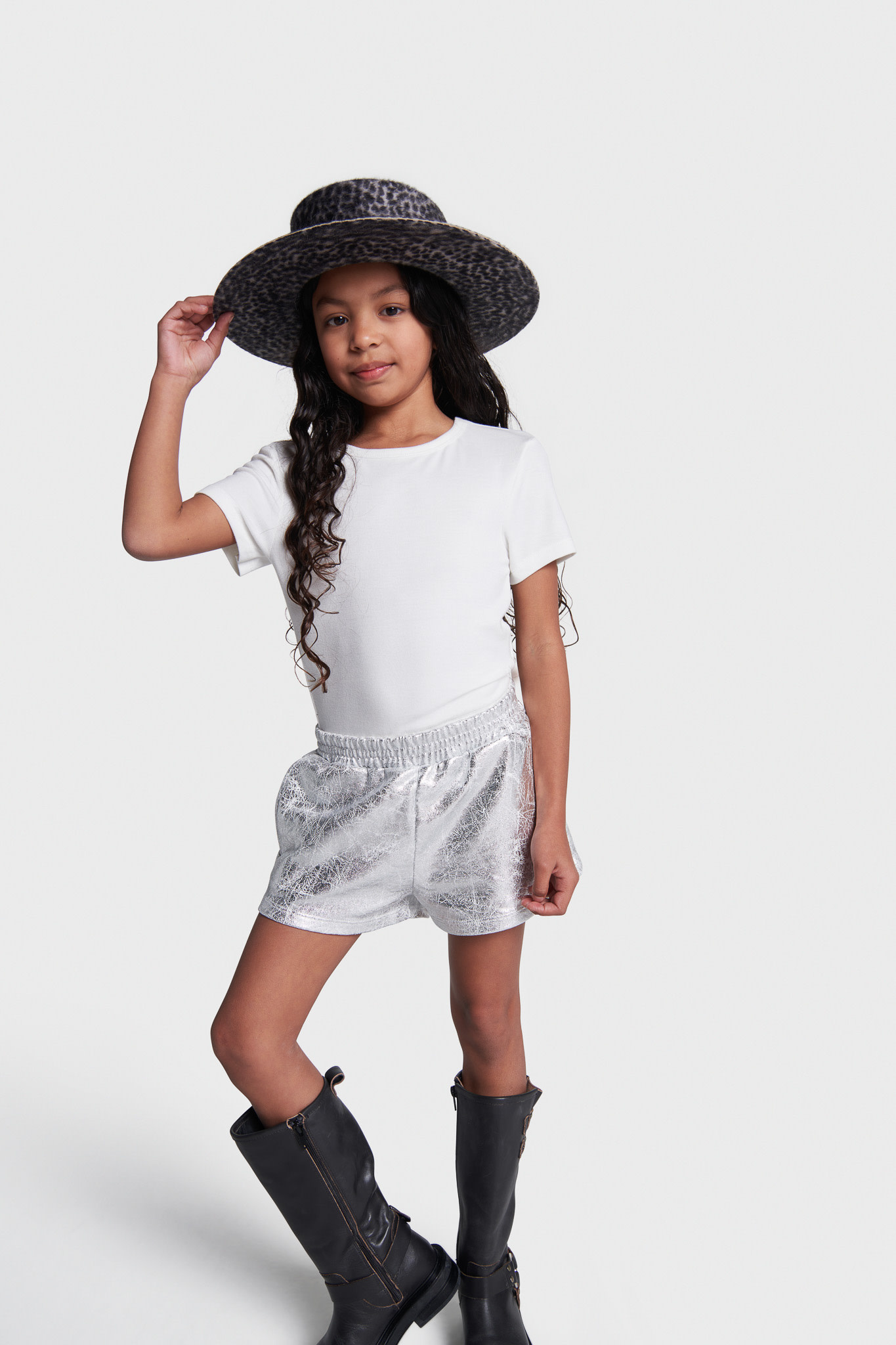 metallic short (62403107238)