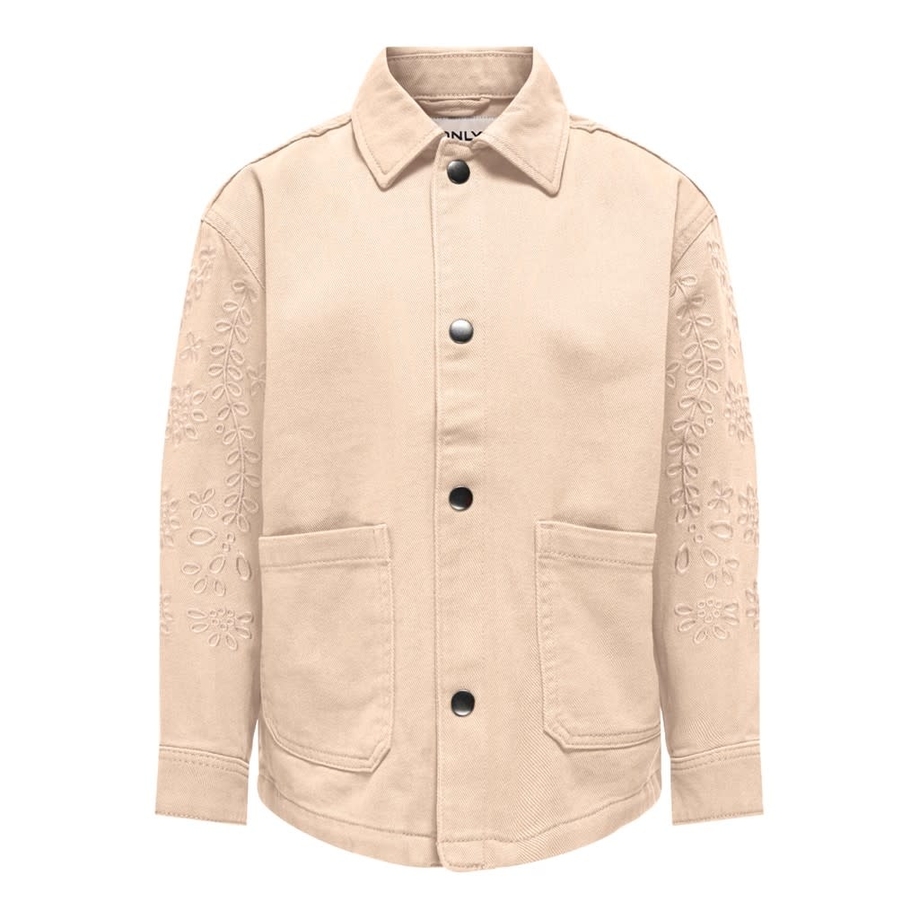 KOGKATE EMB. JACKET OTW 15316480 Ecru EMB. DTM