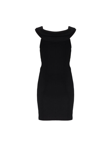 Meavy dress FL24229 03 BLACK