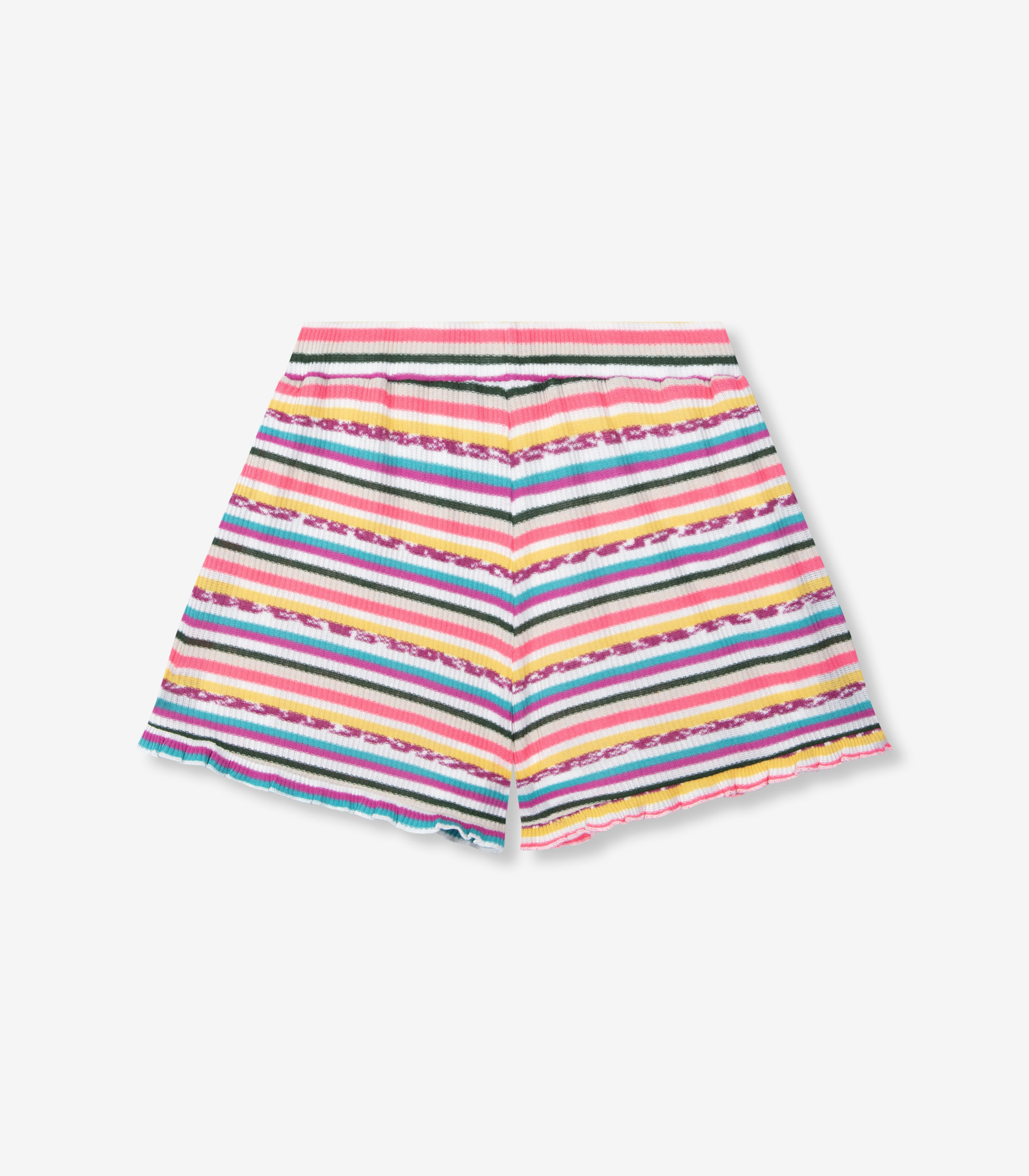 striped knit shorts MIEL (R2404295542)
