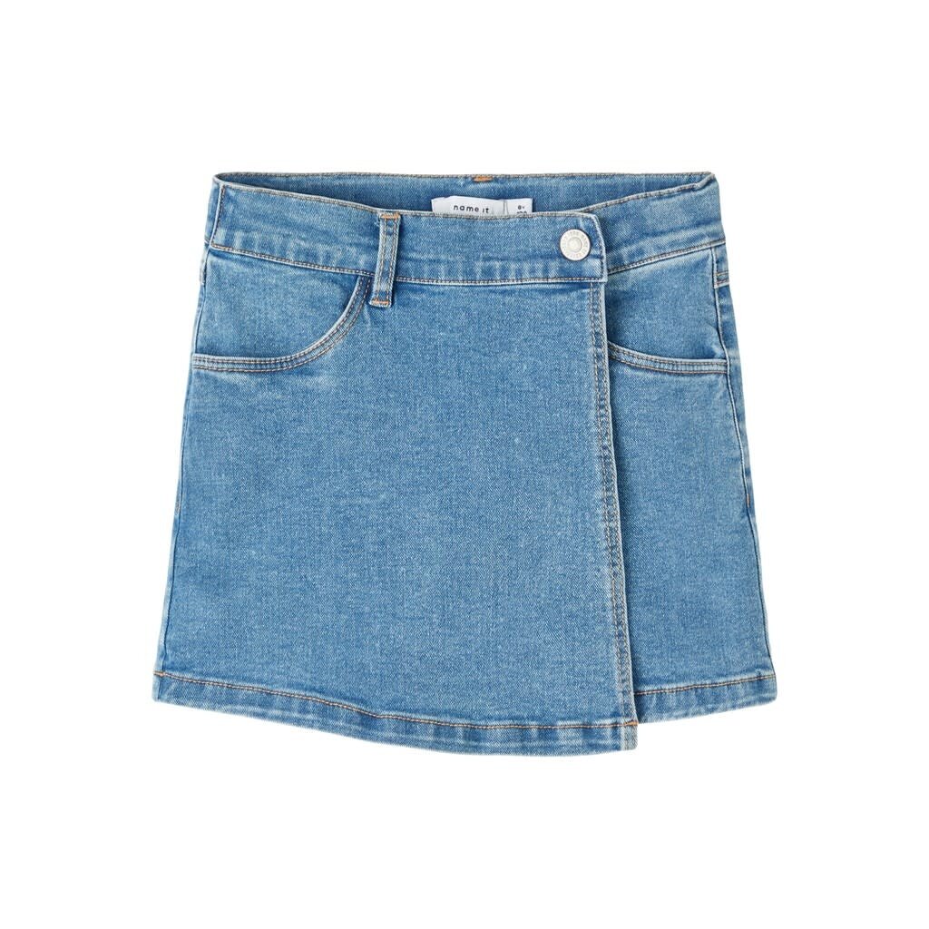 name it NKFLAILA DNM SKORT 13220247 Medium Blue