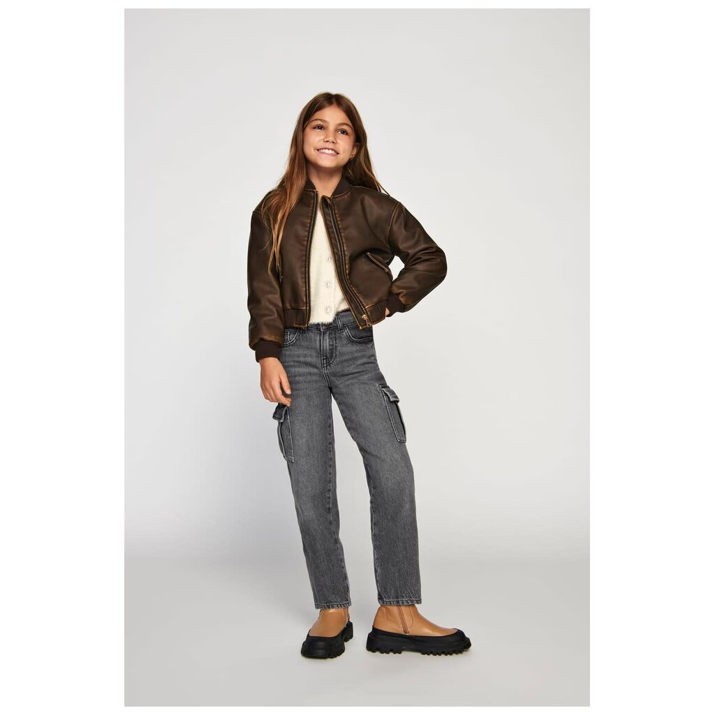 KIDS ONLY KOGHARMONY WIDE CRGO CARROT AZG414 NOOS 15326856 Dark Grey Denim