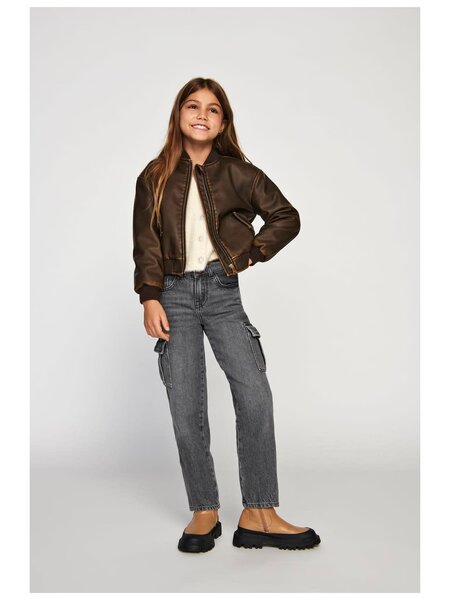 KIDS ONLY KOGHARMONY WIDE CRGO CARROT AZG414 NOOS 15326856 Dark Grey Denim