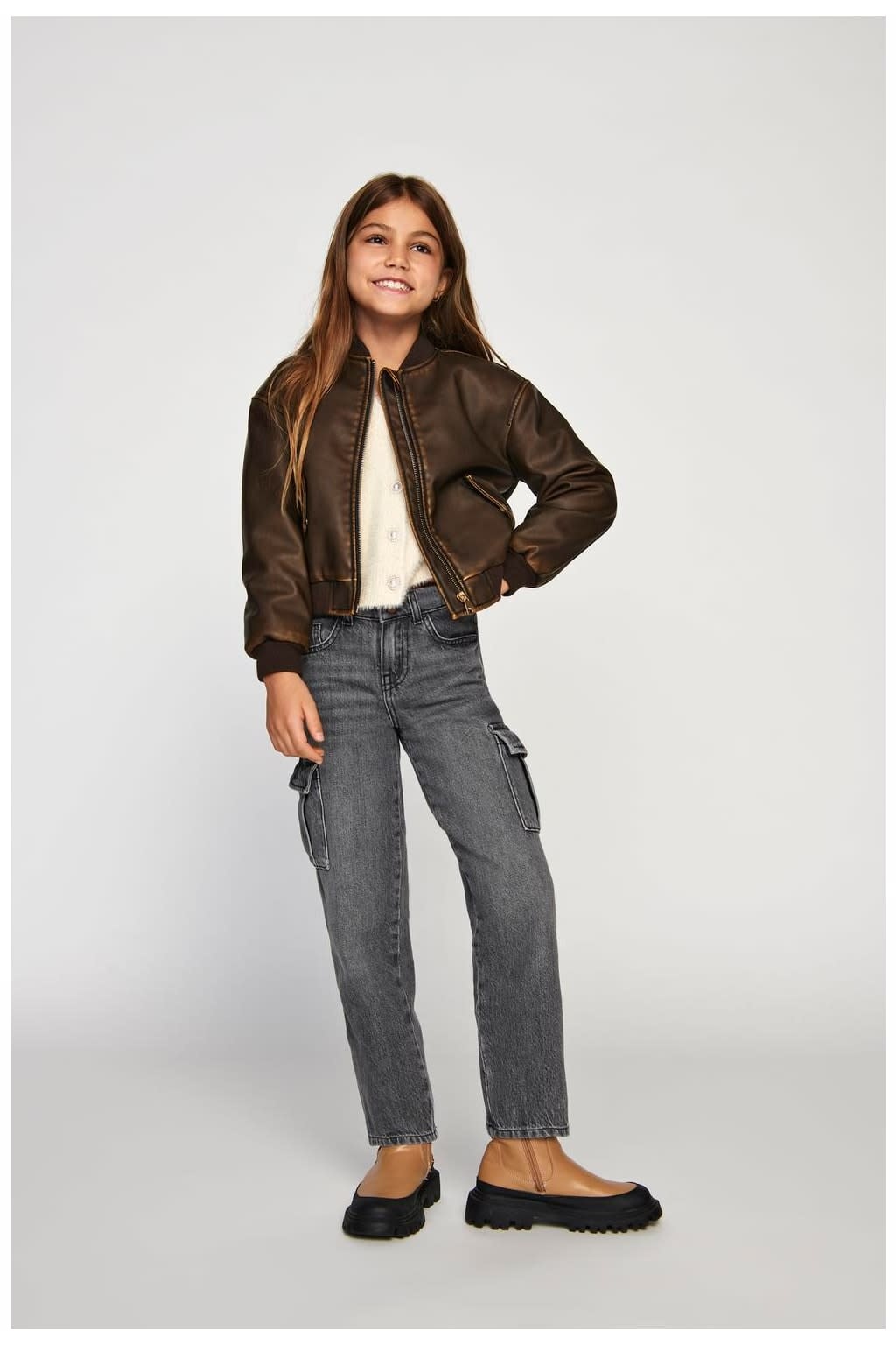 KOGHARMONY WIDE CRGO CARROT AZG414 NOOS 15326856 Dark Grey Denim