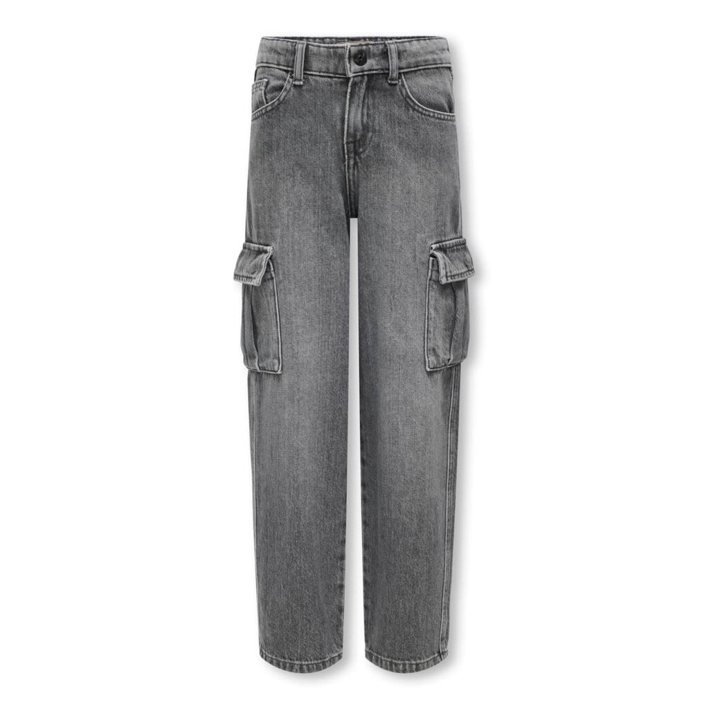 KIDS ONLY KOGHARMONY WIDE CRGO CARROT AZG414 NOOS 15326856 Dark Grey Denim