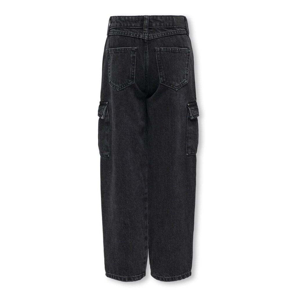 KIDS ONLY KOGHARMONY WIDE CRGO CARROT AZG659 NOOS 15326871 Washed Black