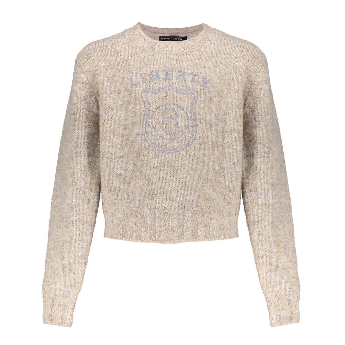 Poppy Knitted Sweater FL24708 TOFFEE SAND