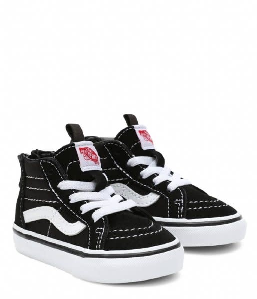 VN000XG5Y281 - TD SK8-Hi Zip BLACK/WHITE