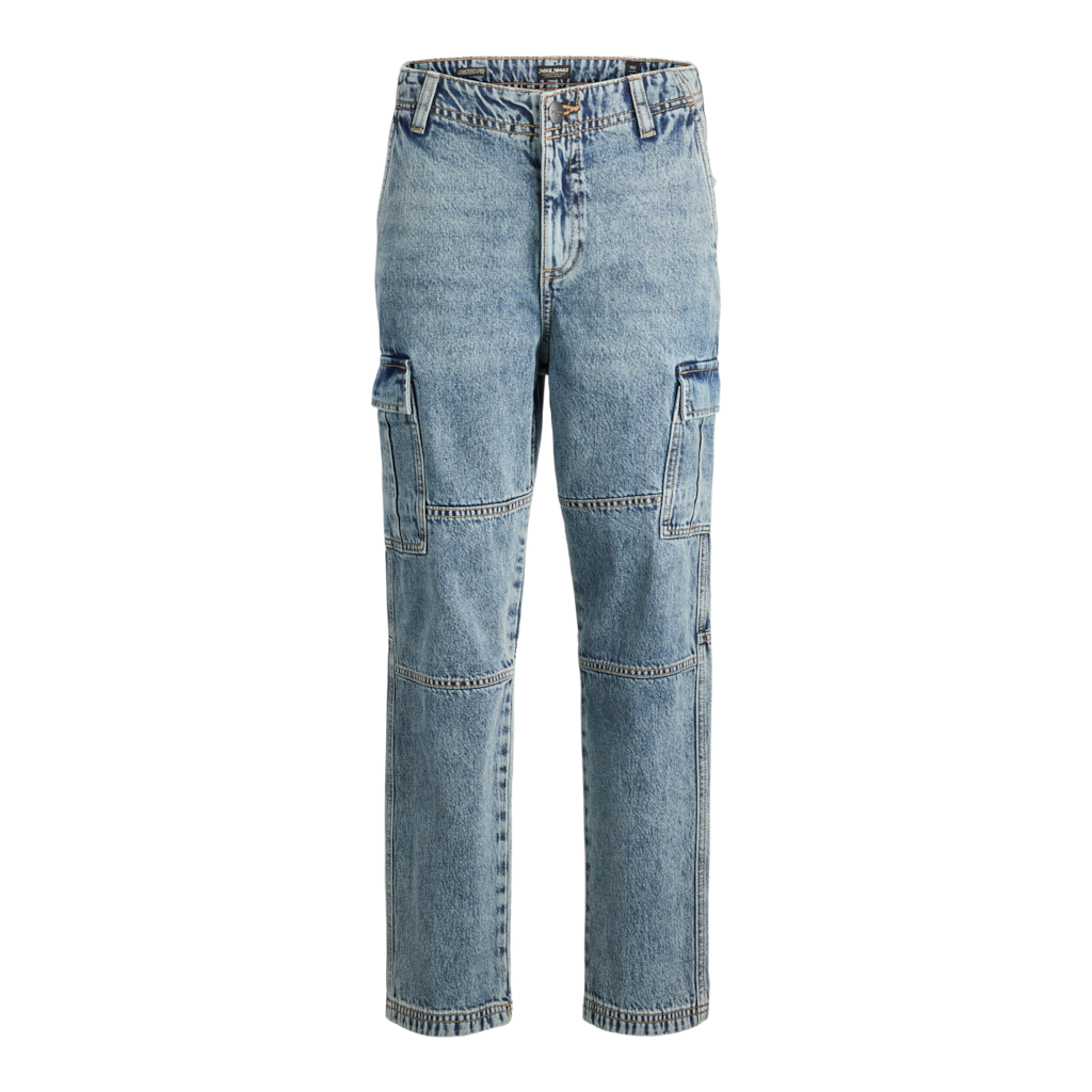JJICHRIS JJWADE CARGO MF 148 SN JNR 12262328 Blue Denim