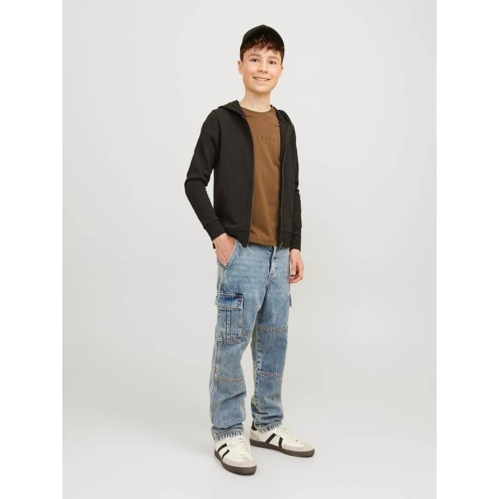 JJICHRIS JJWADE CARGO MF 148 SN JNR 12262328 Blue Denim