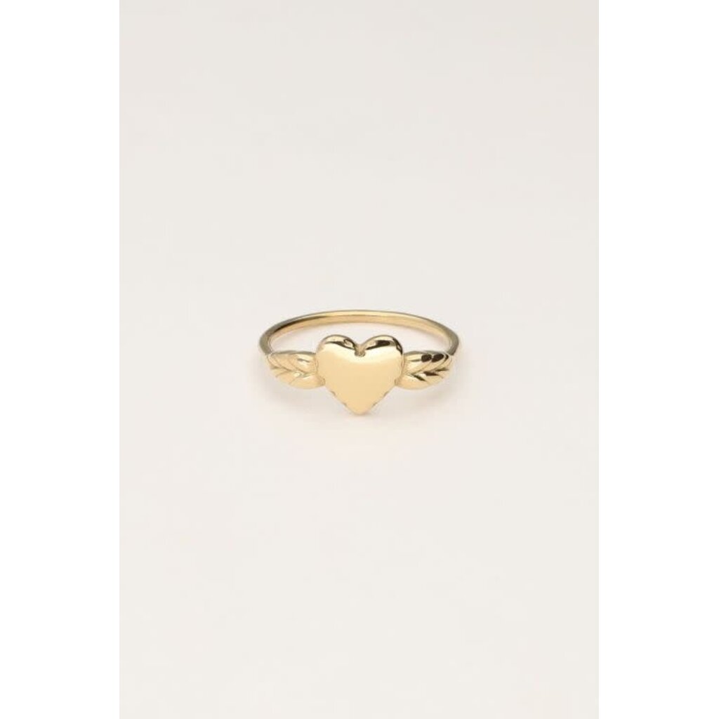 Ring vintage heart MJ11533 goud
