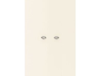 Ear studs lips  MJ08524 zilver OS
