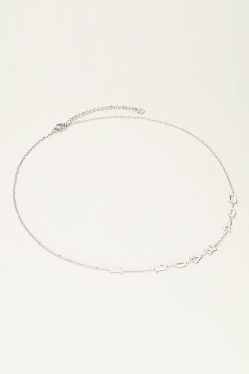Necklace i love you  MJ10780 Silver