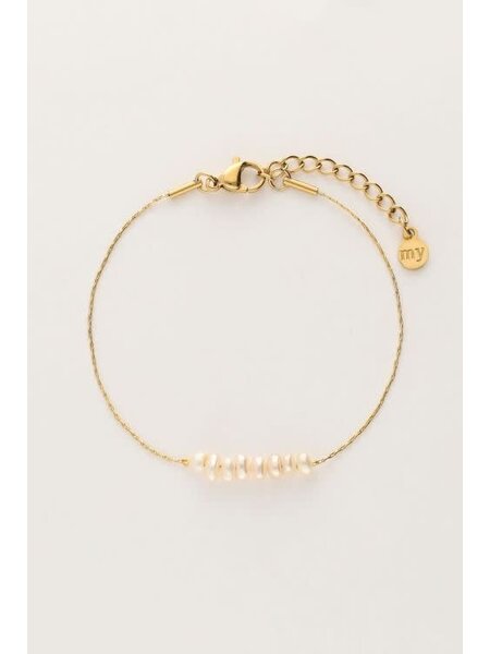 Bracelet mini pearls MJ11094 Gold
