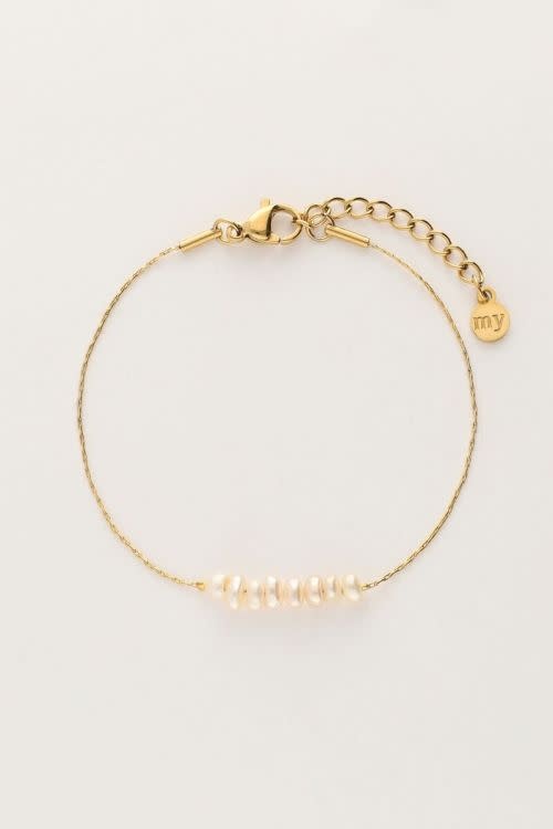Bracelet mini pearls MJ11094 Gold