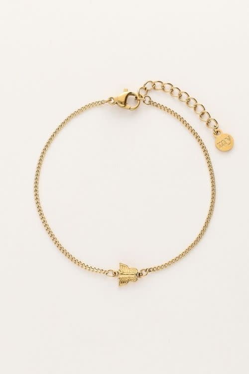 Bracelet butterfly MJ11095 Gold