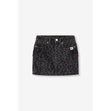 woven animal denim skirt (62408246313)