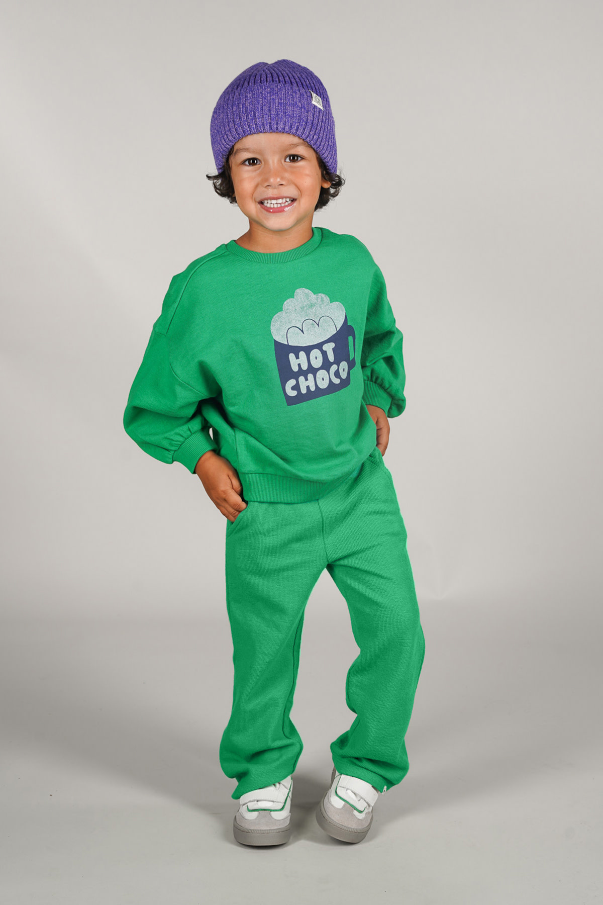 Terry pants D409-0647 Jelly Bean