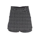 Krista Skort FL23727 OFF BLACK/ ICE CHECK