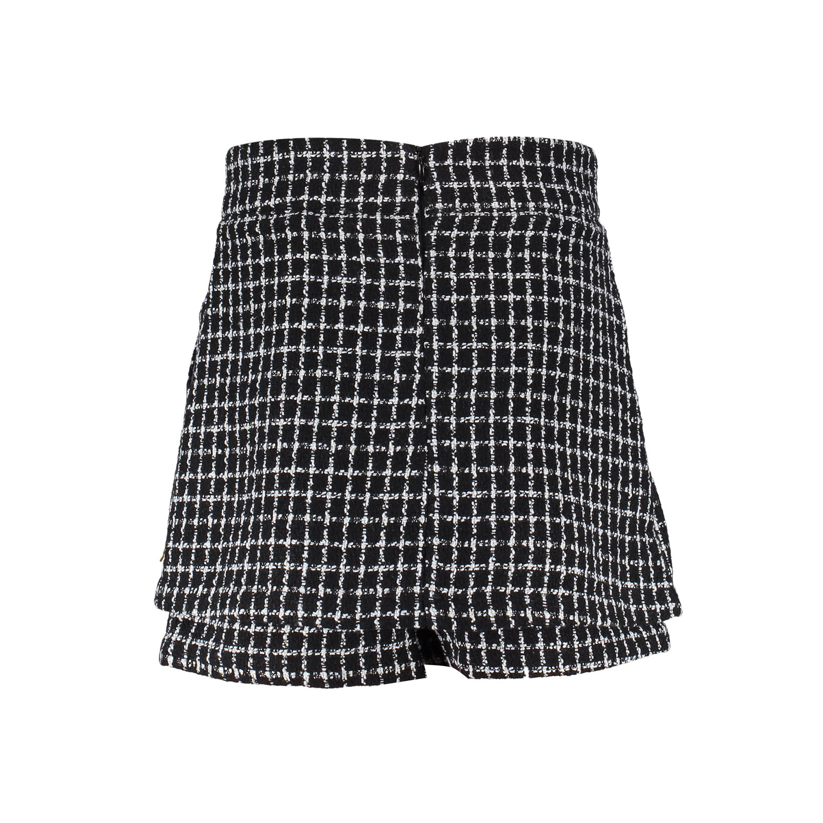 Krista Skort FL23727 OFF BLACK/ ICE CHECK