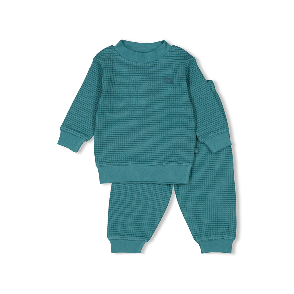 Pyjama wafel - Autumn Special 305574 Petrol