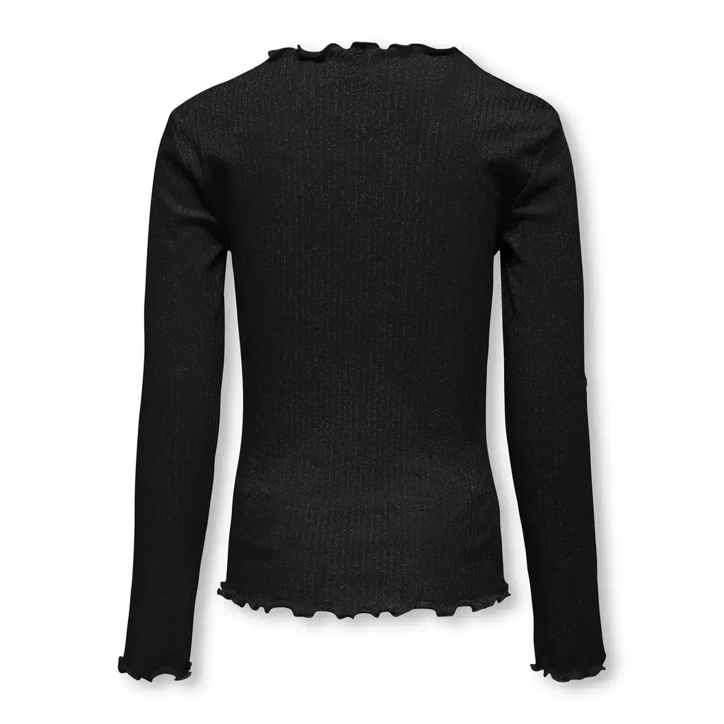 KIDS ONLY KOGIDOL LIFE LS O-NECK GLITTERTOP CS JRS 15340075 Black