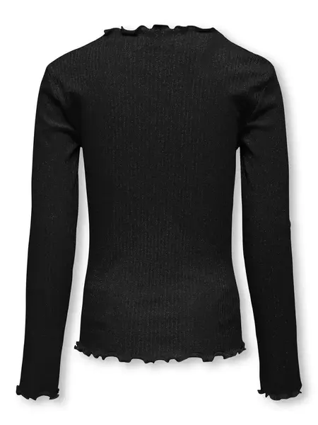 KIDS ONLY KOGIDOL LIFE LS O-NECK GLITTERTOP CS JRS 15340075 Black