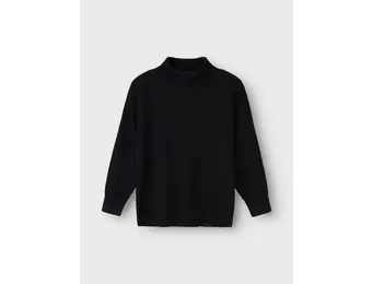 NMMROMIL LS ROLLNECK KNIT 13222920 Black