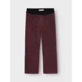 NKFRUNIC SEQUIN WIDE PANT 13235275 Fandango Pink