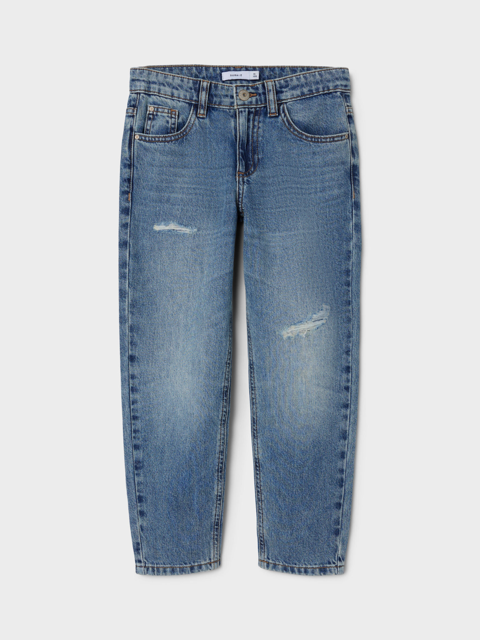 NKMSILAS TAPERED  JEANS 13219131 - Dark Blue Vintage