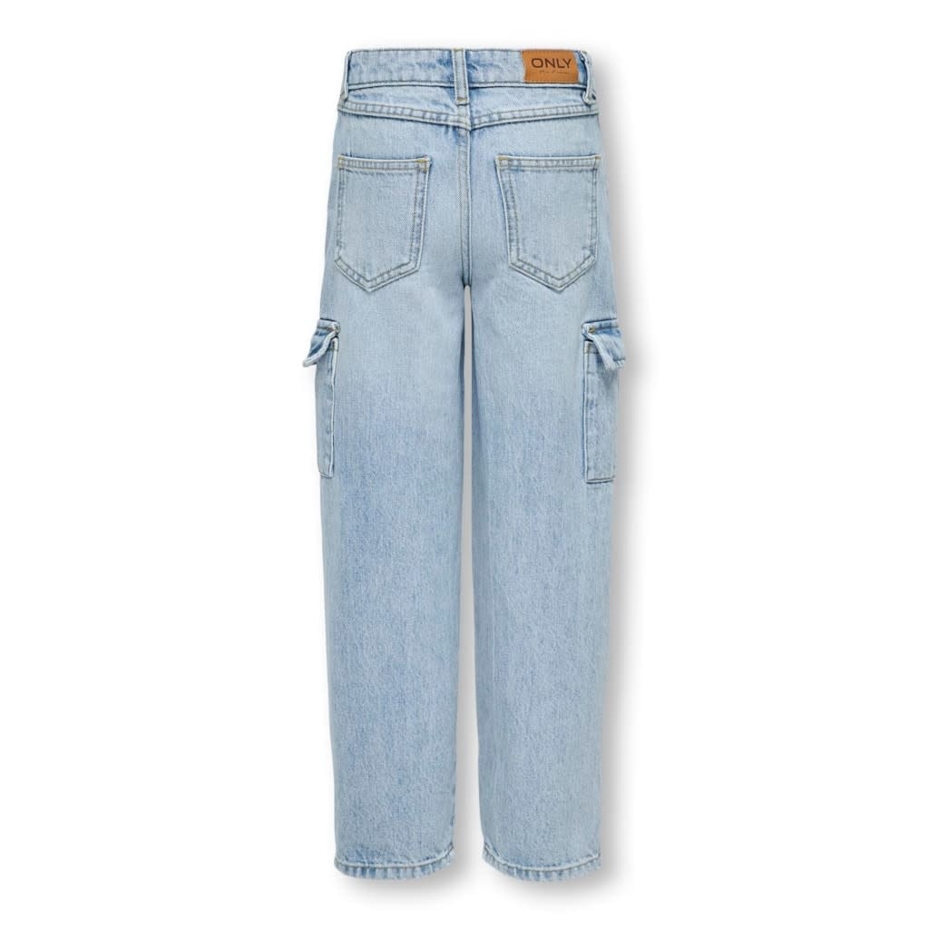 KOGHARMONY WIDE CARGO CARROT AZG 15344508 Light Blue Denim