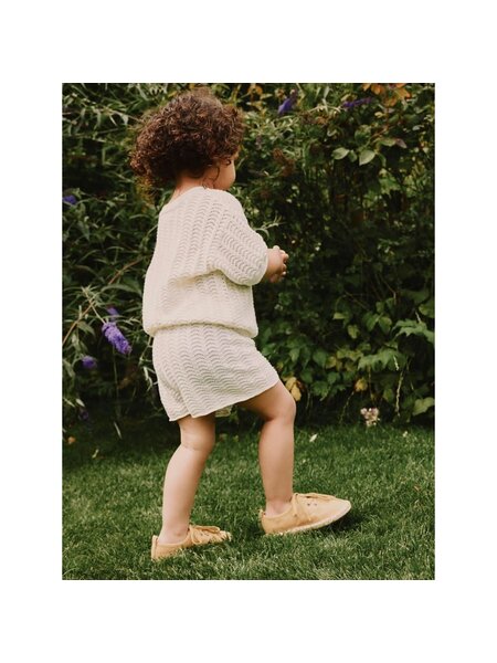 Lil Atelier NMFJOHANNA KNIT SHORTS LIL 13230675 Coconut Milk