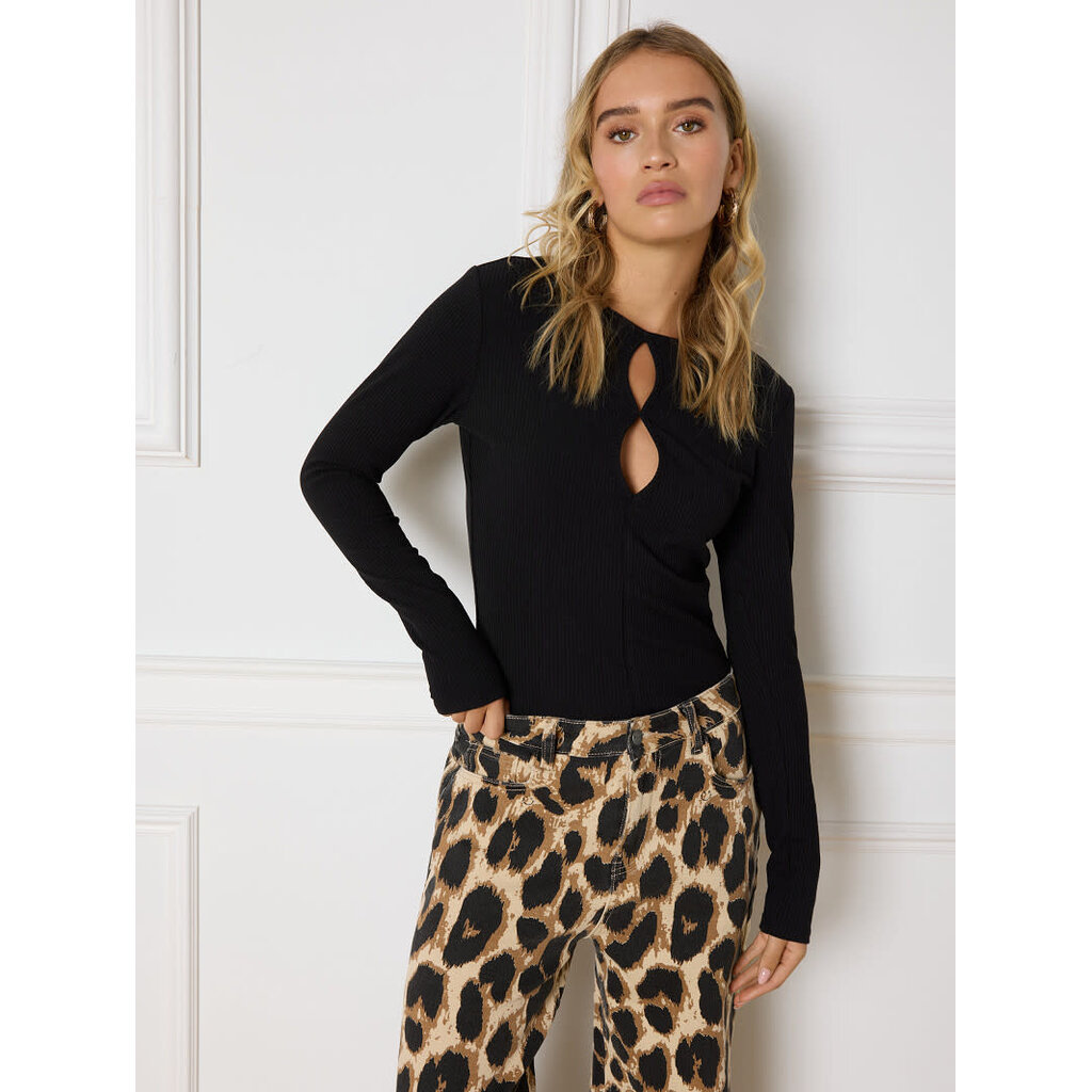 REFINED long sleeve DEMIYA R2412812634 - black