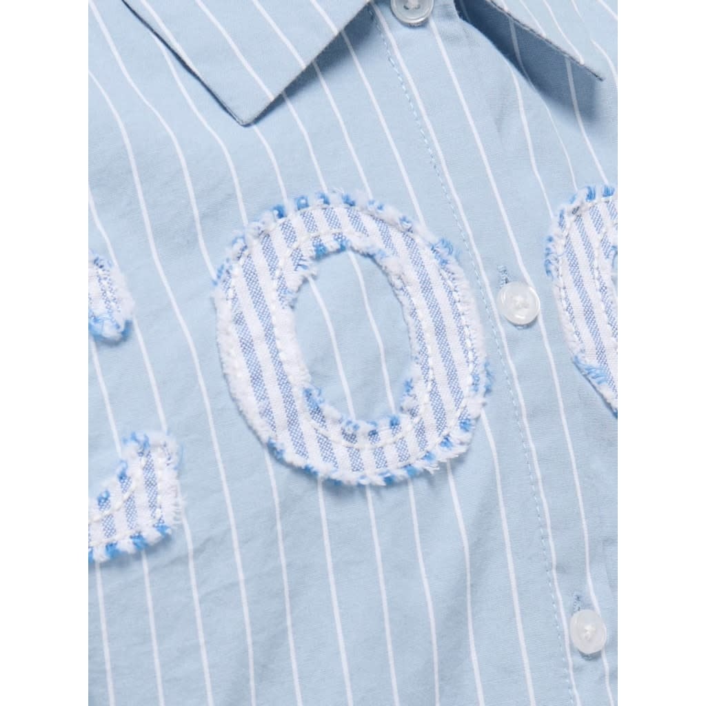 KOGETTA LS PATCH SHIRT WVN 15336428 Soft Chambray