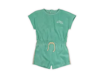 Terry sport jumpsuit  S25-1781 Botanical green