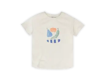 Raglan T-shirt fruit S25-1634 Off-white