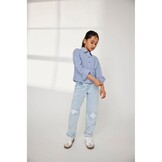 KOGDAD STRAIGHT DEST DNM CRO963 15291698 Light Blue Denim