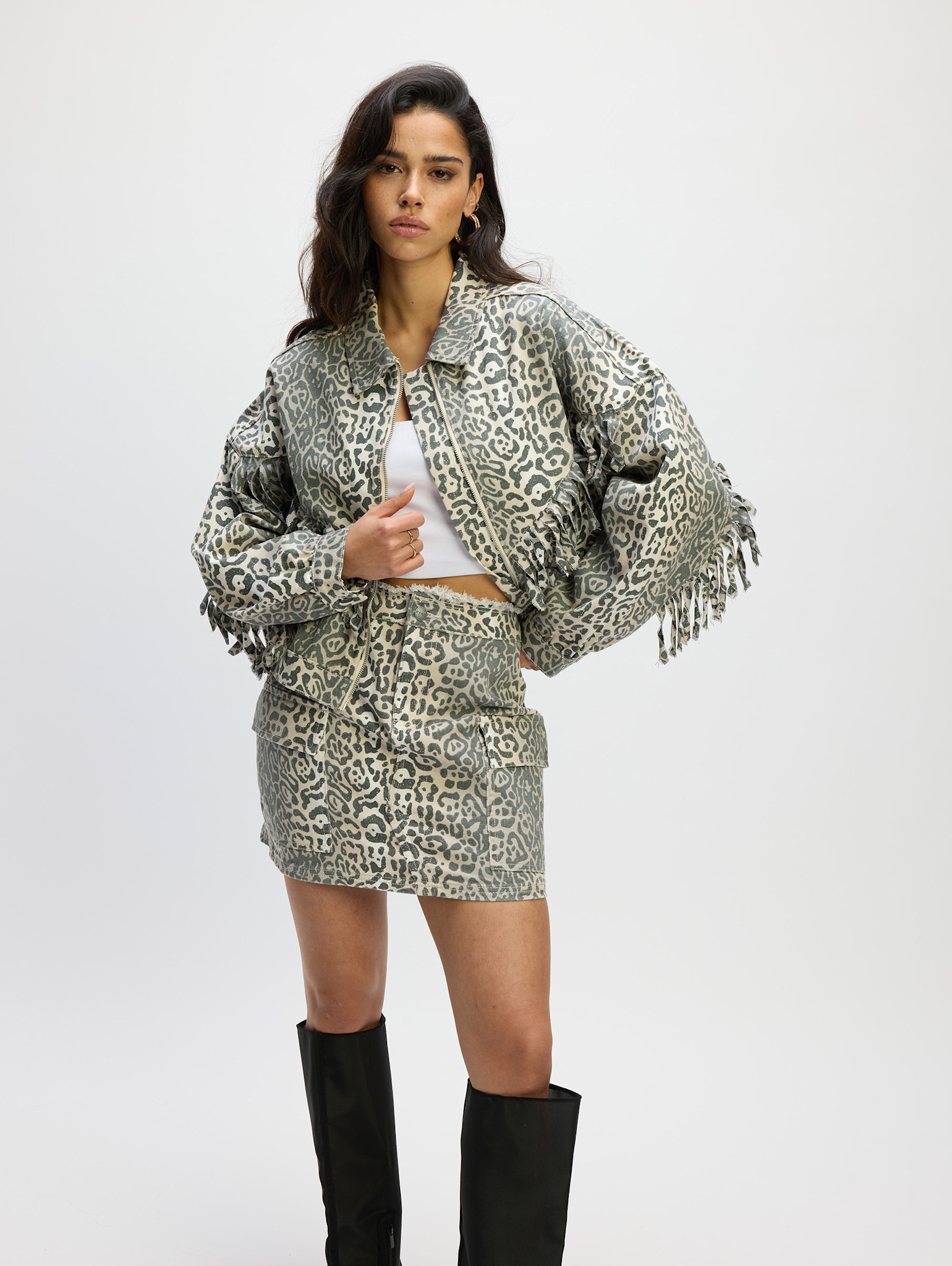 argo skirt HAZEL R2502276594 leopard