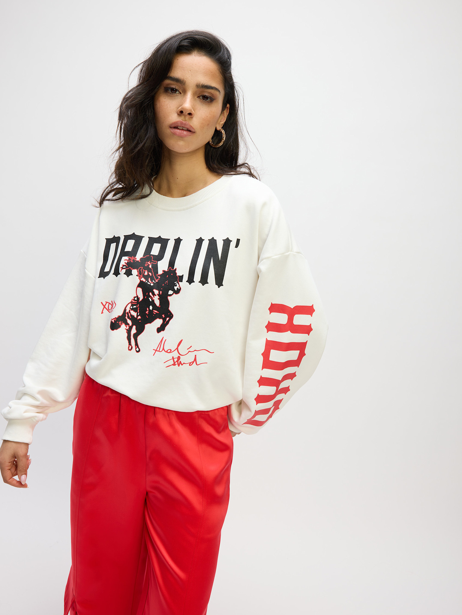 oversized sweater FEMME R2502622630 offwhite