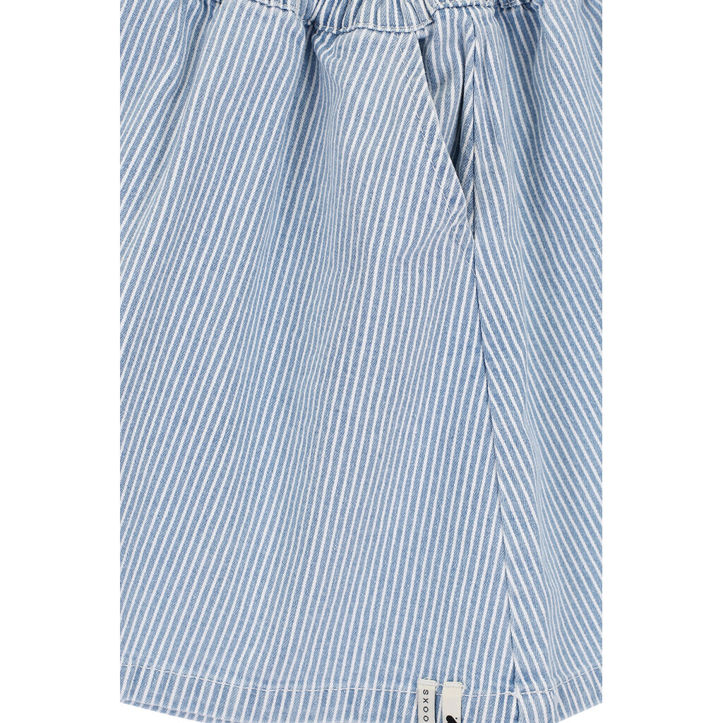 LOOXS stretch denim Stripe skir 2511-7701-914 denim stripe