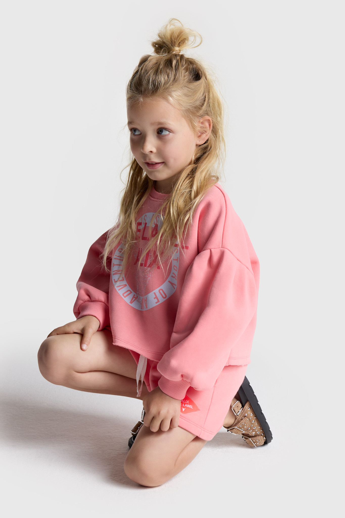 Raw Edge Sweater 62503837379 Bright Peach