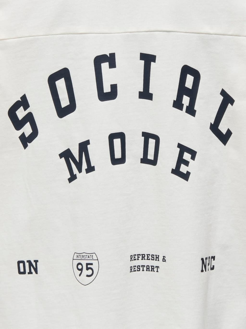 OSJGORDON S/S OVZ PRINTED TEE JRS 22033488 Tofu