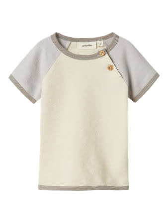 NBMNUNAN SS LOOSE TOP LIL 13246799 Turtledove VAPOR BLUE