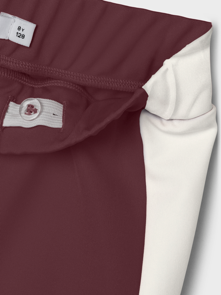 NKFTANGINE WIDE PANT 13248357 SASSAFRAS